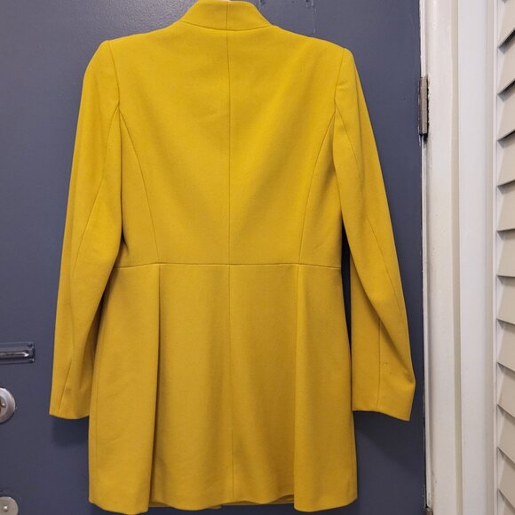 Zara Yellow Statement Blazer - Picture 2 of 4